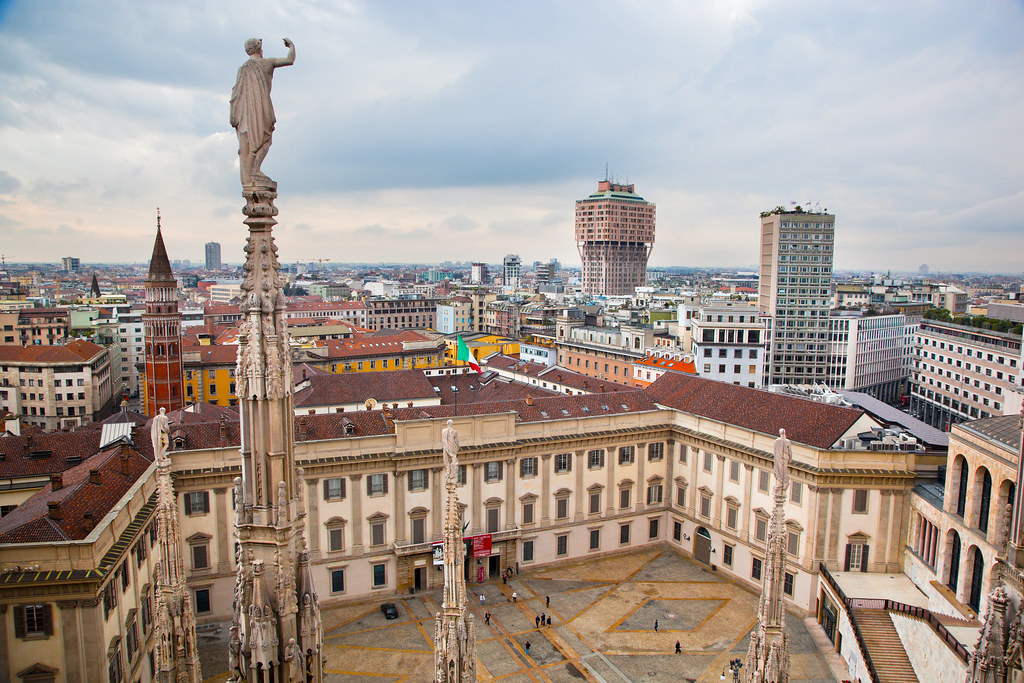Visite guidate a Milano: vista dal Duomo